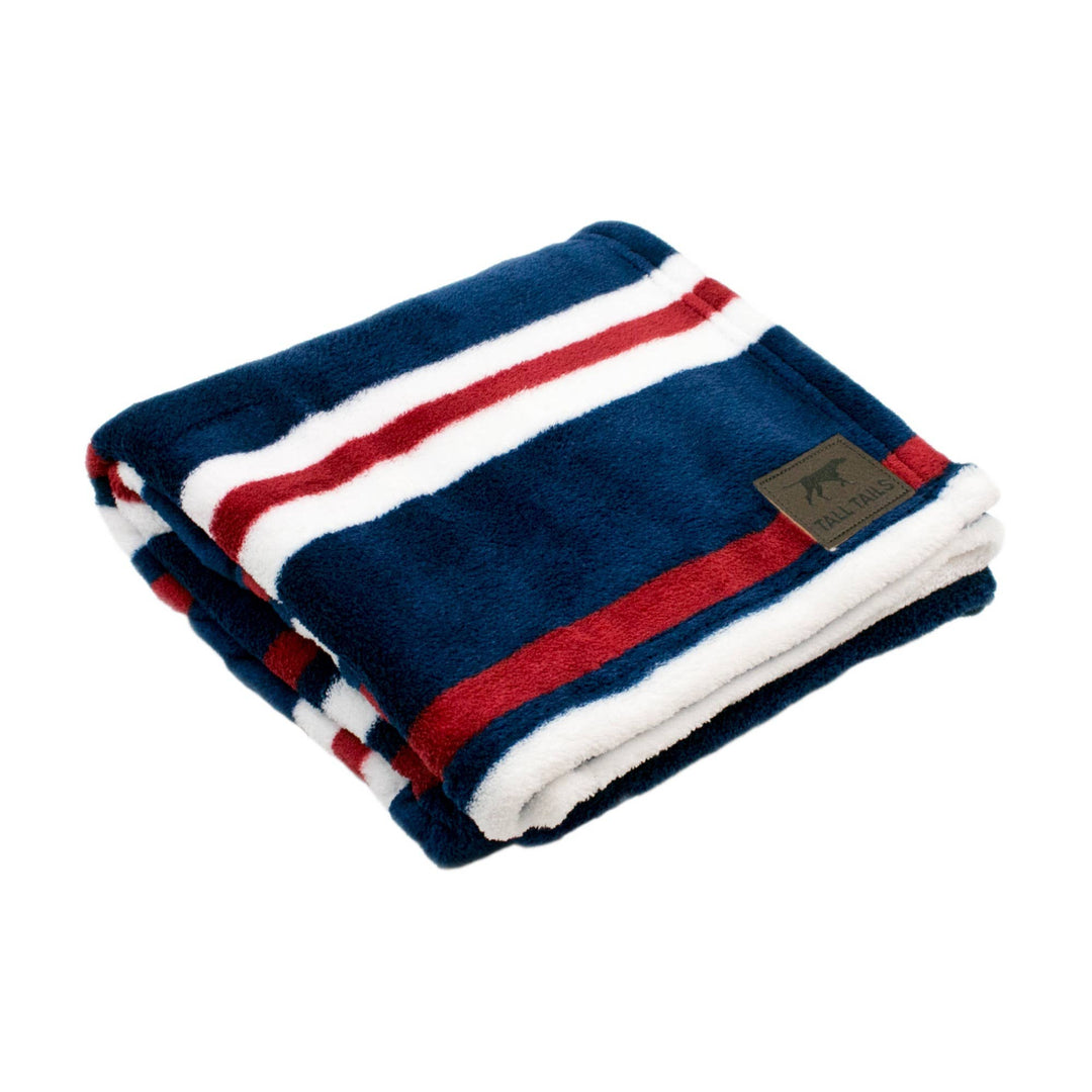 Tall Tails - 30" x 40" Nautical Stripe Blanket