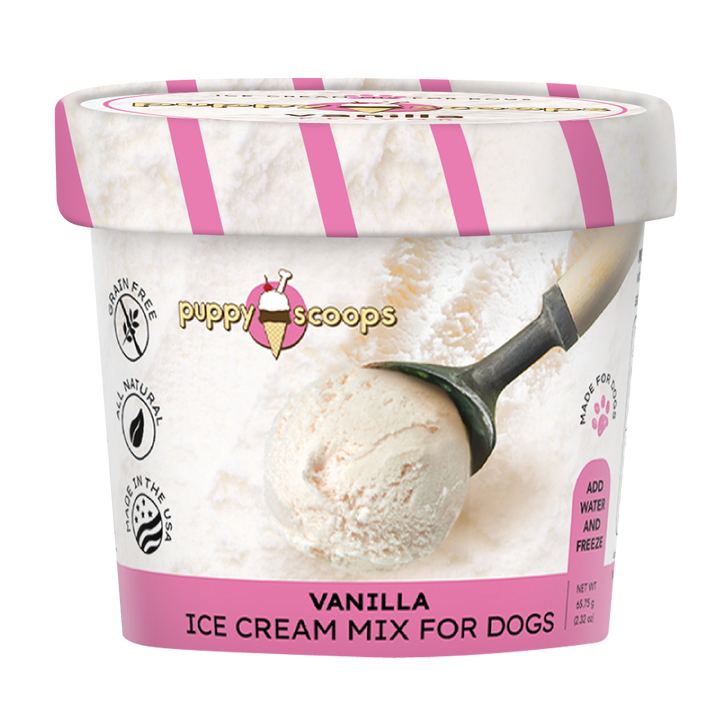 Puppy Scoops Ice Cream Mix for Dogs: Carob / 4.65 oz