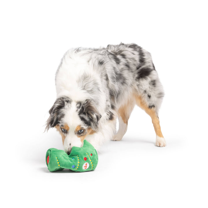 Squeak 'n Peek Christmas Tree Dog Toy: One Size