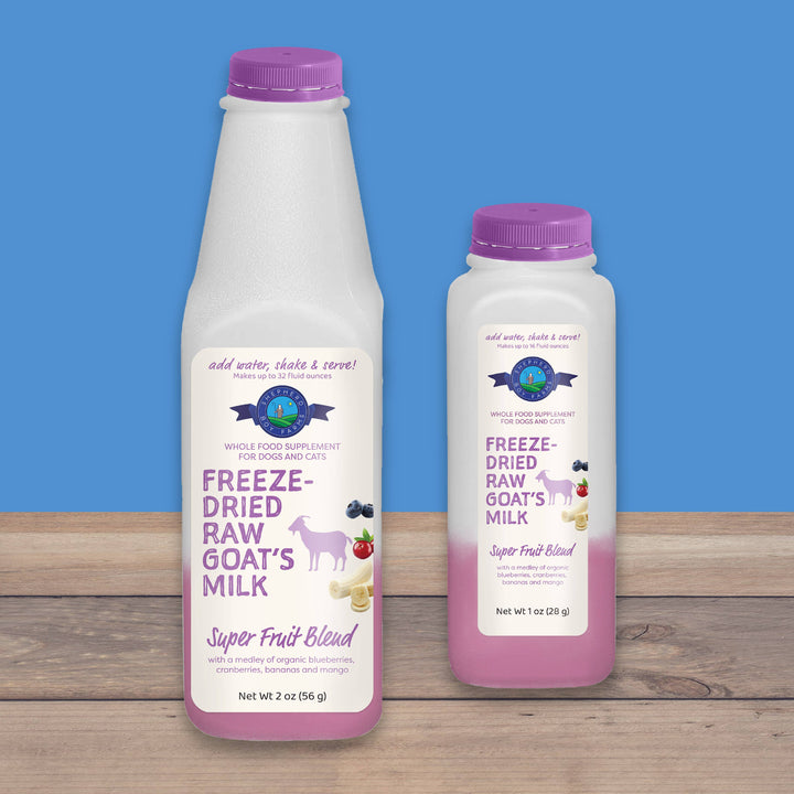 Freeze-Dried Raw Goat Milk Topper- Super Fruit