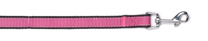 Reflective Poly Leash: Pink / 1"