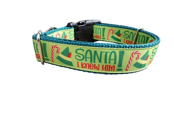 Collar - Santa! I Know Him! XL