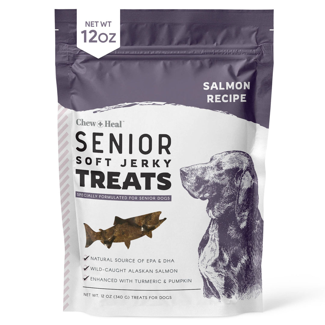 Senior Wild Alaskan Salmon Limited Ingredient Dog Treats: 5oz