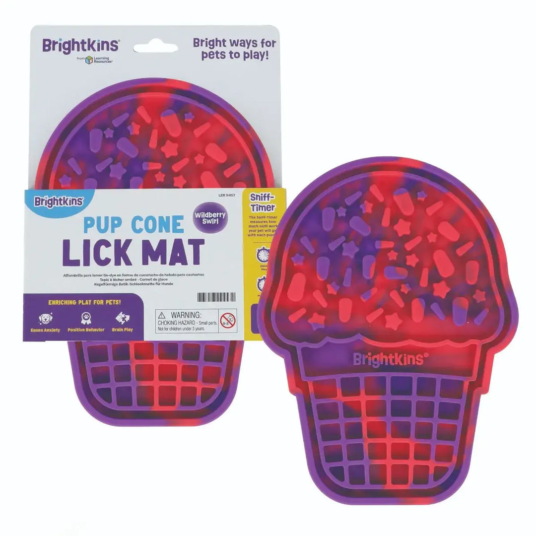 Brightkins™ Tie Dye Ice Cream Lick Mat
