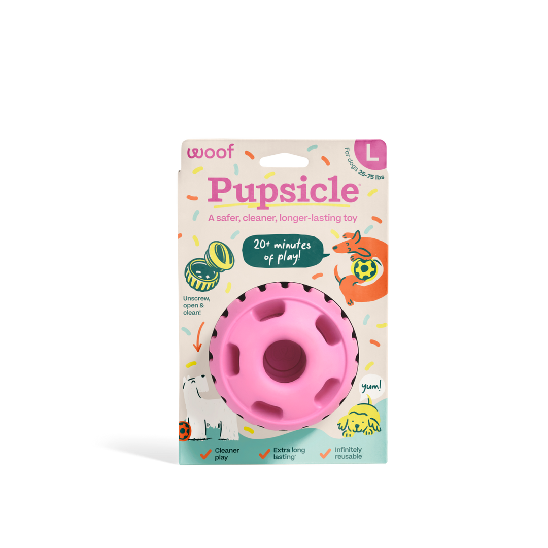 Woof - Pupsicle - Pink L