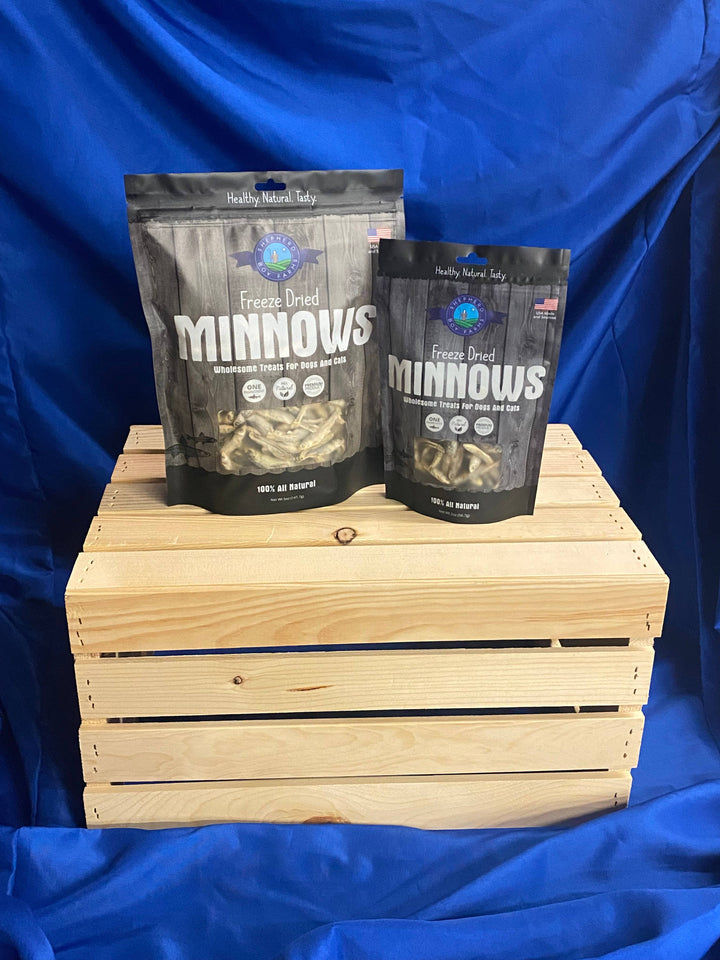 Freeze Dried Minnow Treats: 2oz