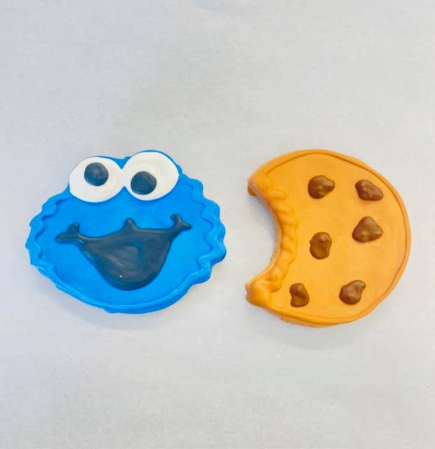 Cookie Monster & Elmo!: Cookie Monster 4"