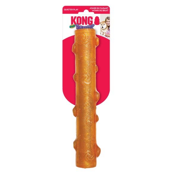 KONG Squeezz Crackle Stick Fetch Toy L