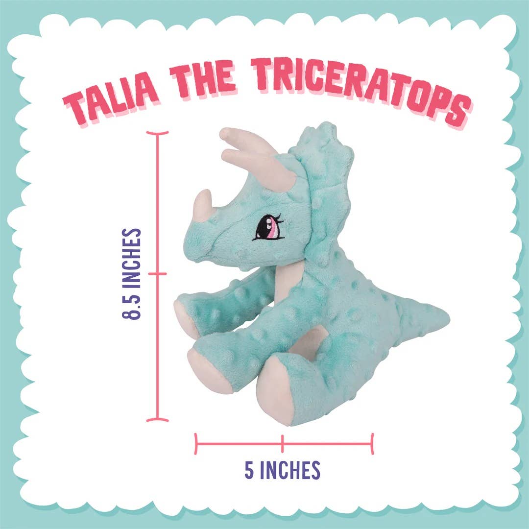 SnugArooz Talia Triceratops