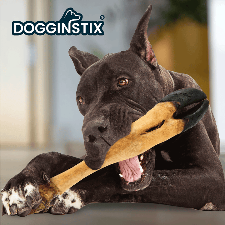 Dogginstix Beef Feet Trotter Chews