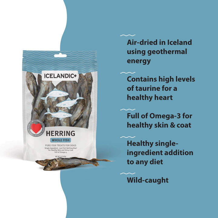 Icelandic+ Herring Whole Fish Treats