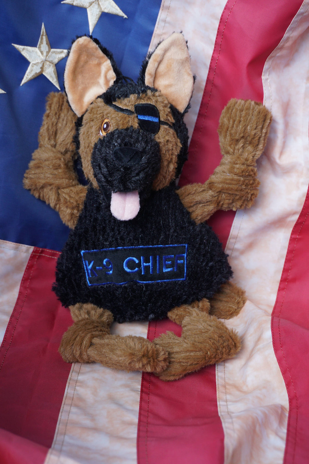 K-9 Hero, Chief Knottie®, Plush Dog Toy