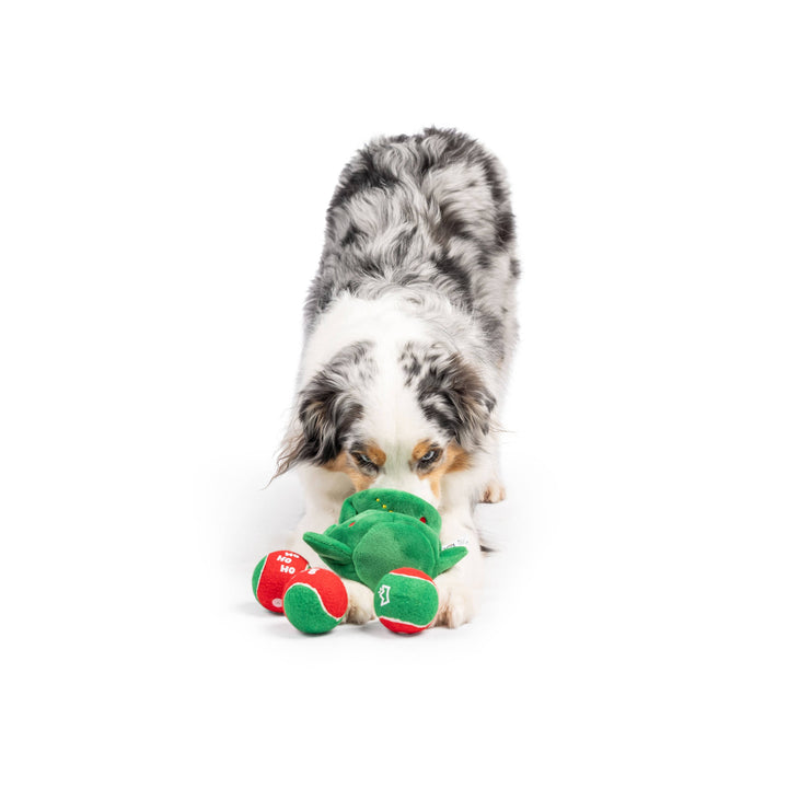 Squeak 'n Peek Christmas Tree Dog Toy: One Size