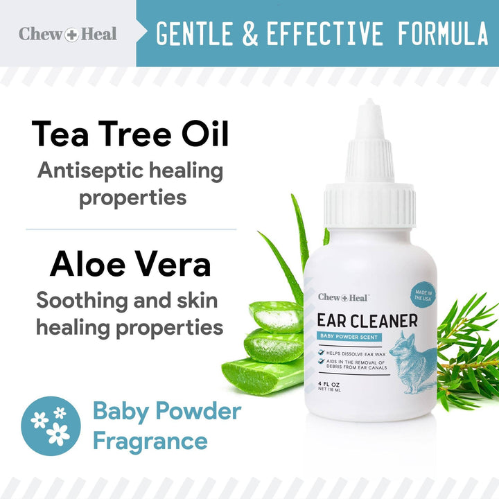 Chew + Heal - Ear Cleaner - 4 floz