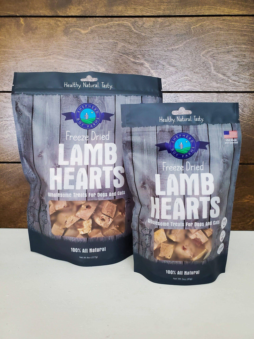 Freeze Dried Lamb Heart Treats: 3oz