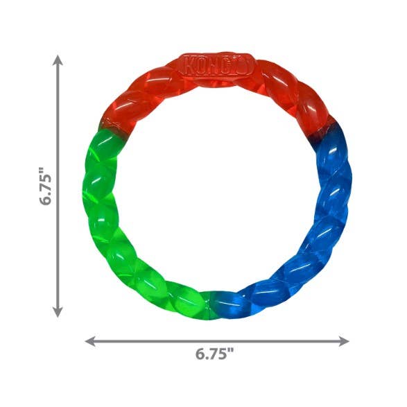 KONG® Twistz Ring Tug Toy Small