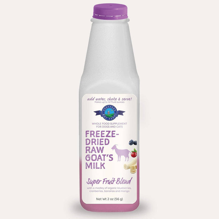 Freeze-Dried Raw Goat Milk Topper- Super Fruit
