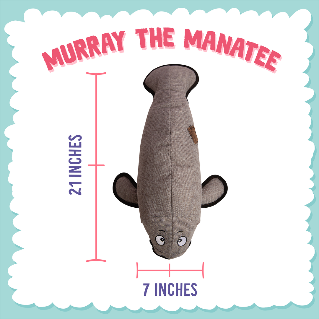Snugarooz Murray the Manatee 2-in-1