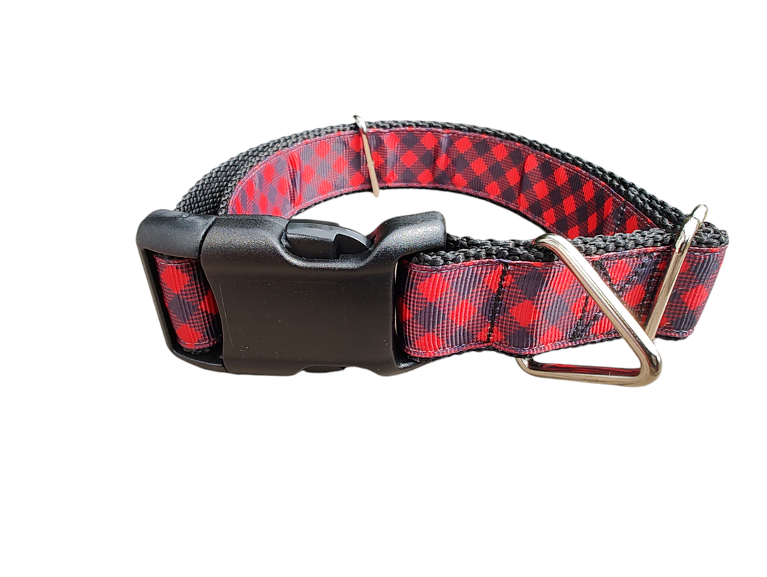 Collar - Buffalo Check Plaid LG