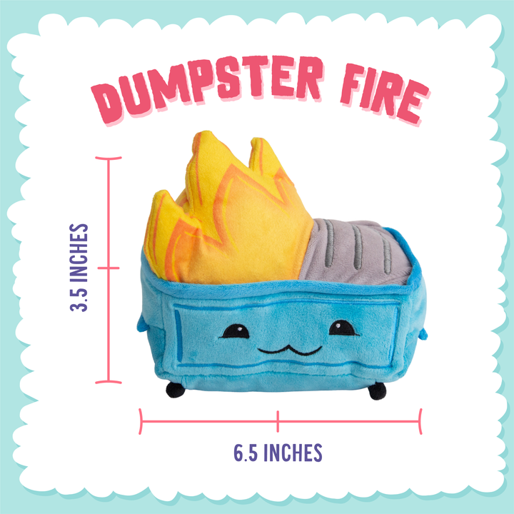 Snugarooz Dumpster Fire Toy