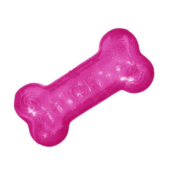 KONG® Squeezz® Crackle Bone