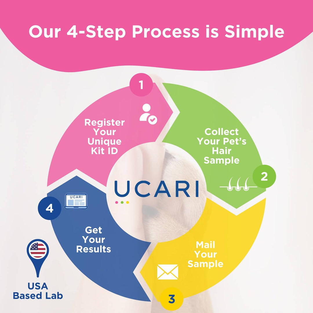 UCARI PET Intolerance Test - Food & Nonfood Trigger (5-Kit)