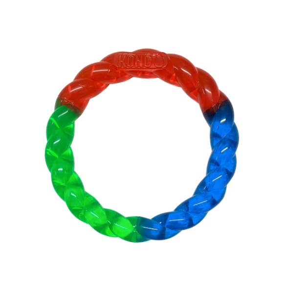 KONG® Twistz Ring Tug Toy Small