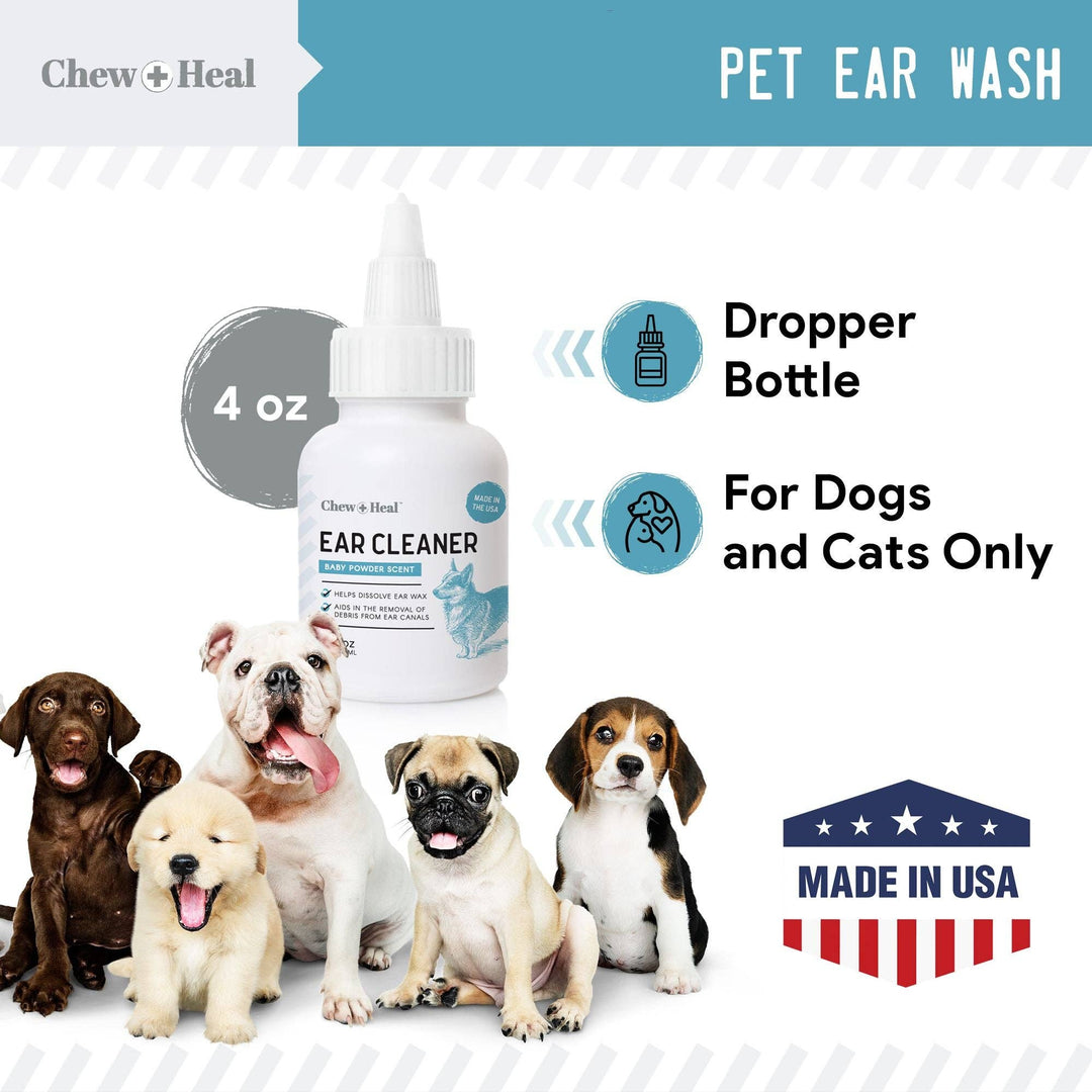 Chew + Heal - Ear Cleaner - 4 floz