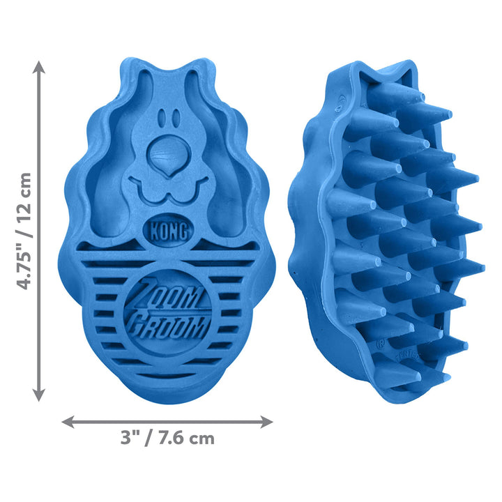 KONG® ZoomGroom® Boysenberry Brush Large