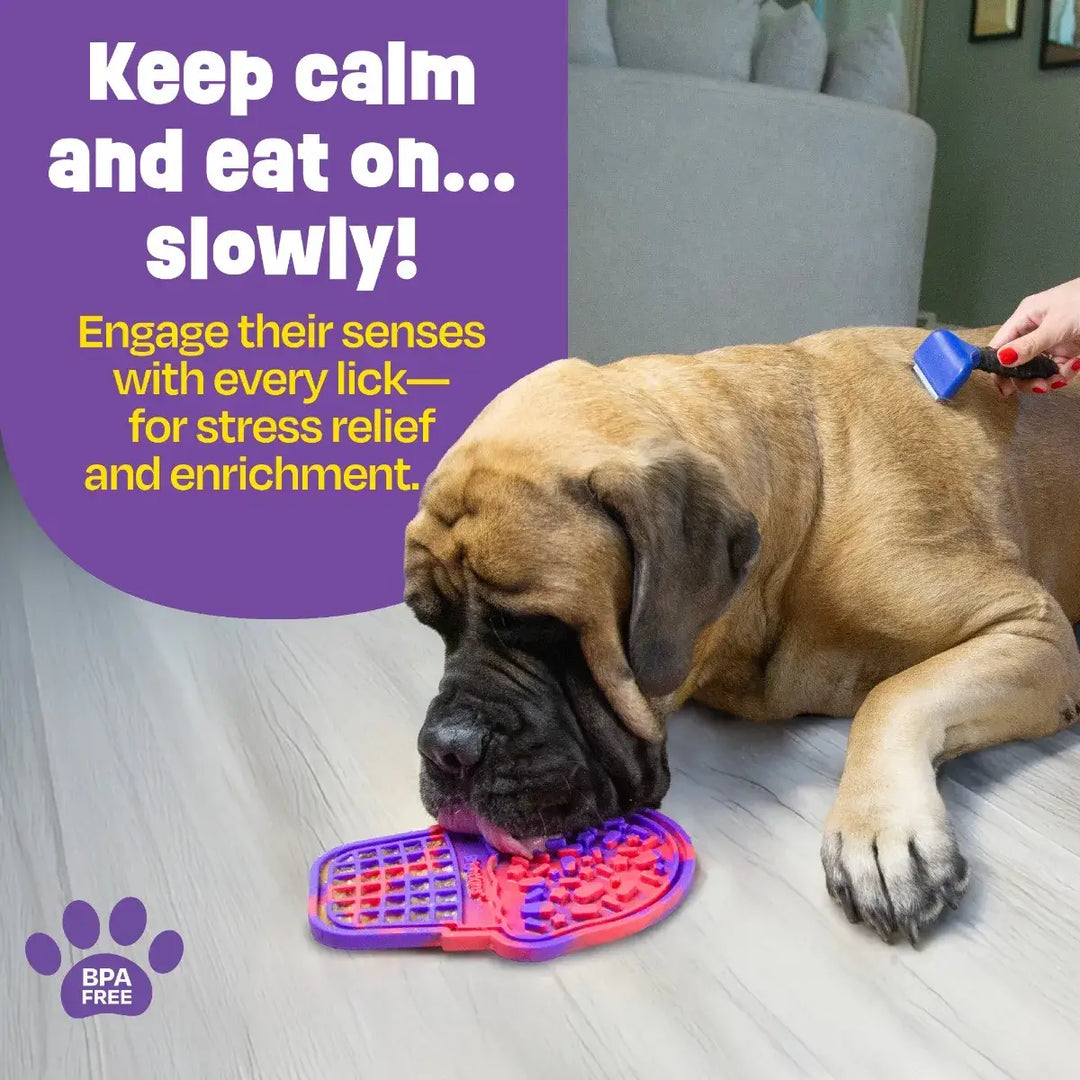 Brightkins™ Tie Dye Ice Cream Lick Mat