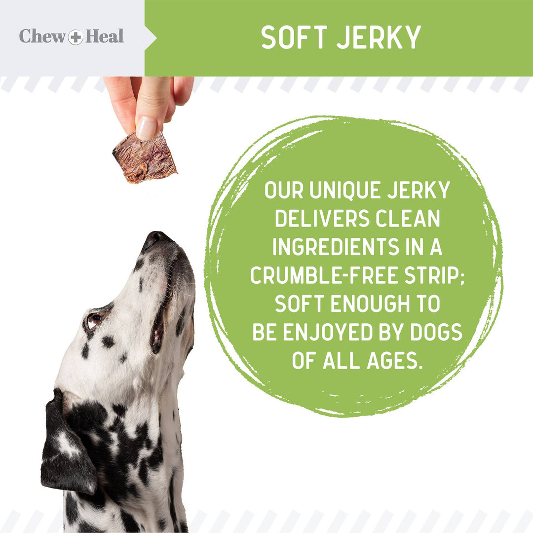 Low Calorie Plant Based Soft Jerky Treats for Dogs: Small