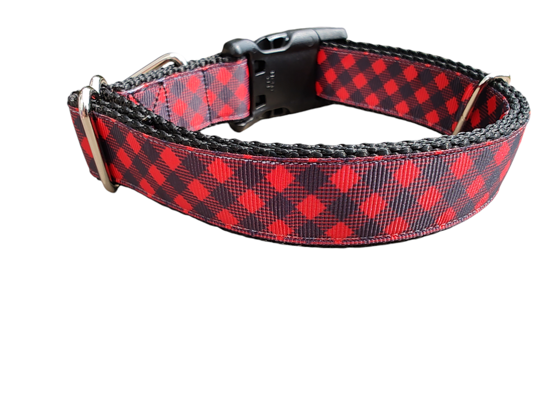 Collar - Buffalo Check Plaid XL