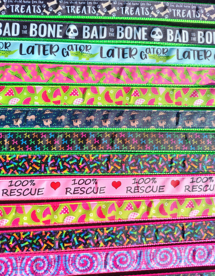 Doot's Mixed Nylon Dog Collars 30 pc  Bulk & Free Samples