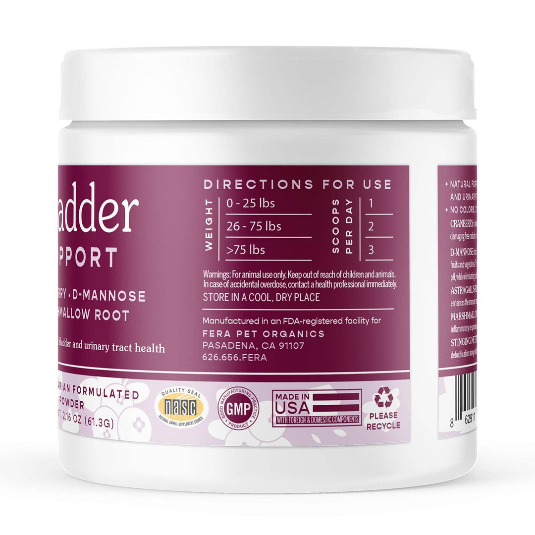 Bladder Support for Dogs and Cats Pet Supplement