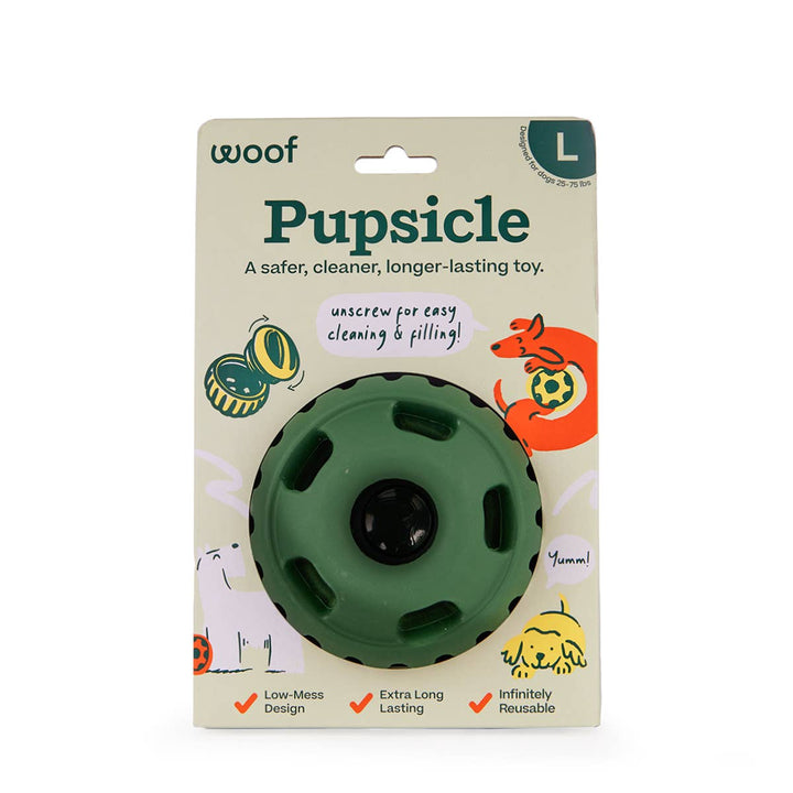 Woof Pupsicle Green L