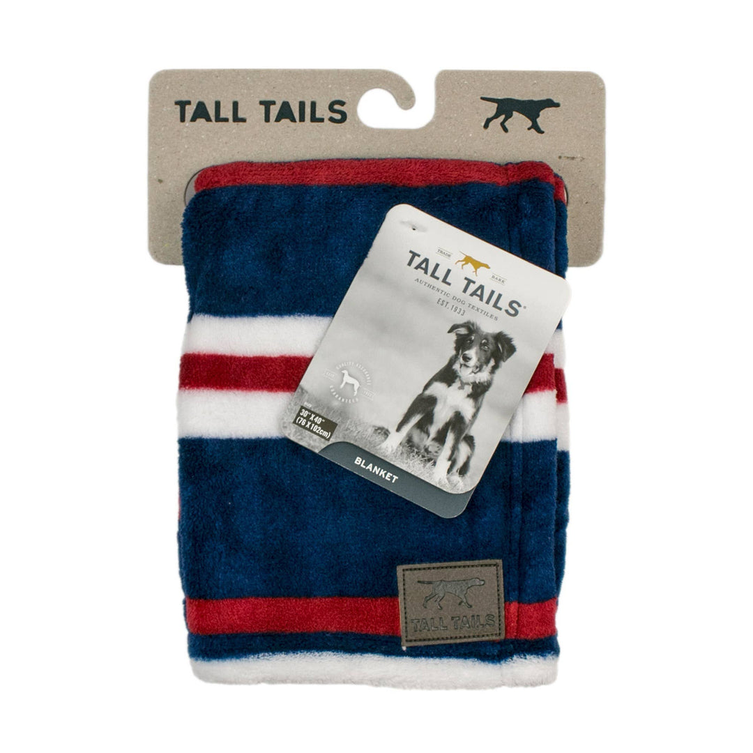 Tall Tails - 30" x 40" Nautical Stripe Blanket