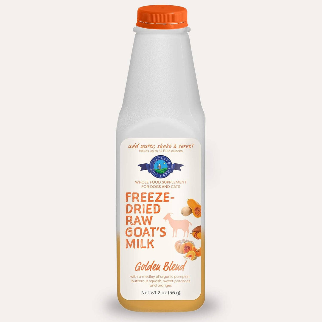 Freeze-Dried Raw Goat Milk- Golden Blend