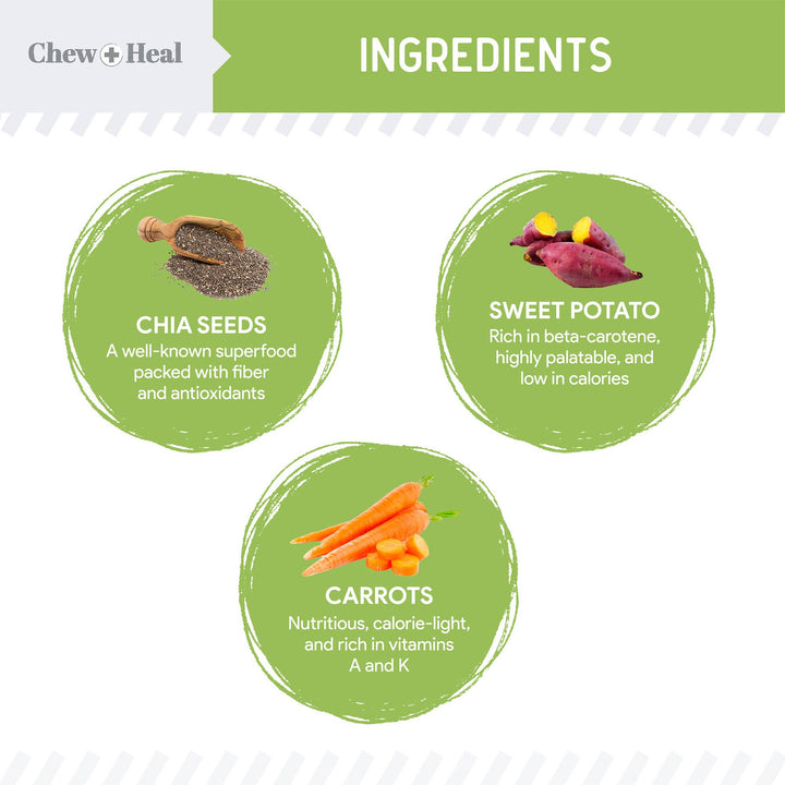Low Calorie Plant Based Soft Jerky Treats for Dogs: Small