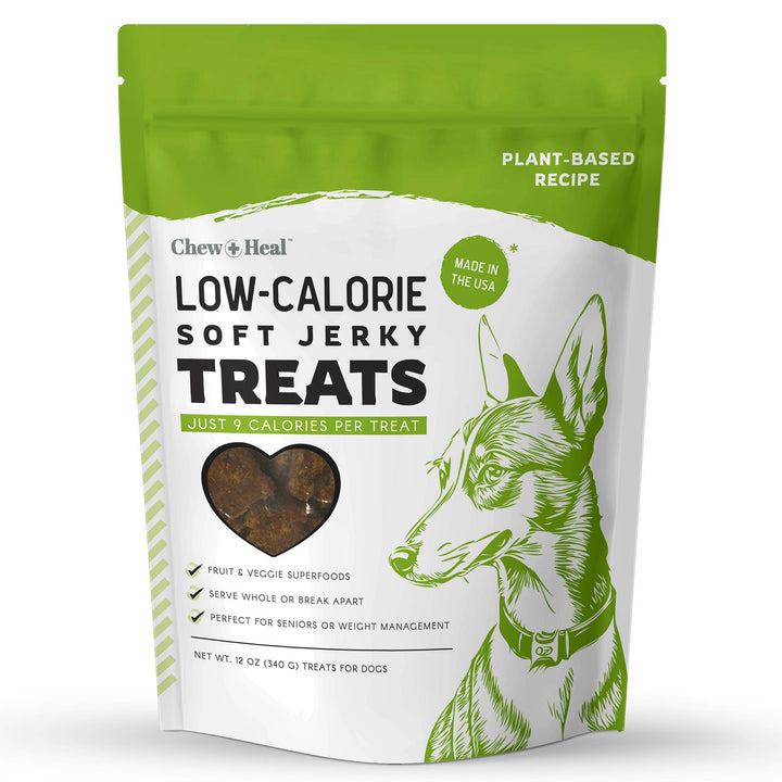 Low Calorie Plant Based Soft Jerky Treats for Dogs: Small