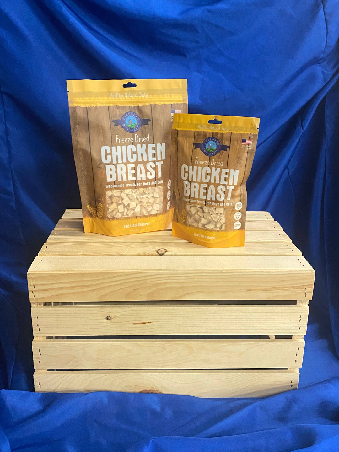 Freeze Dried Chicken Breast Treats: 3oz