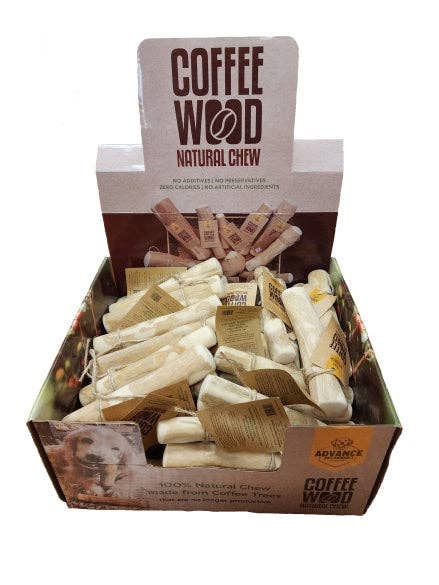 All-Natural Wood Chews for Dogs! Olive Wood and Coffee Wood: Single / Jumbo