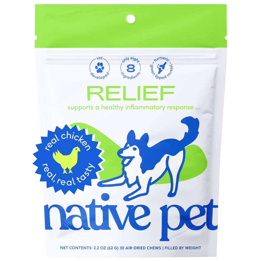 Native Pet - Relief Chews - 60ct