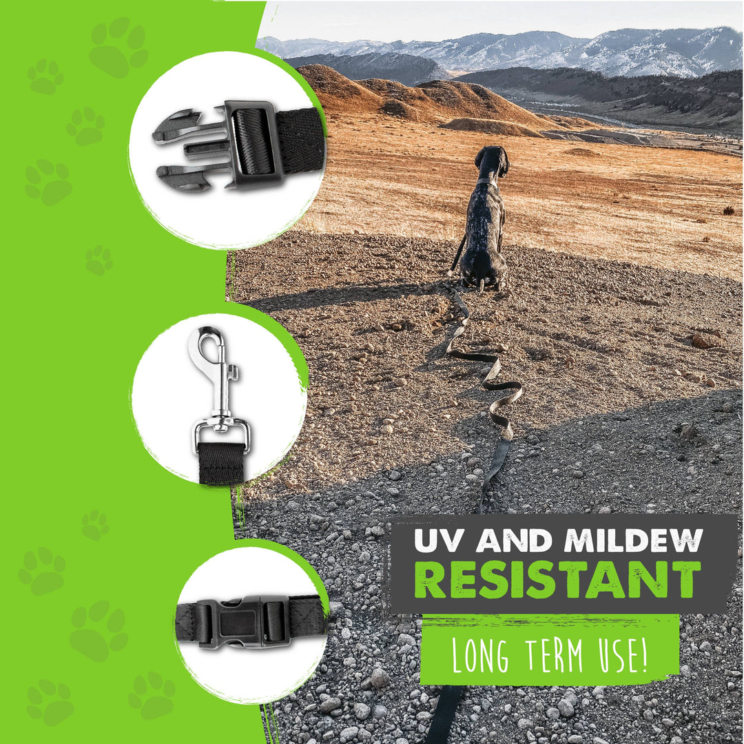 Long Dog Leash: 15 feet