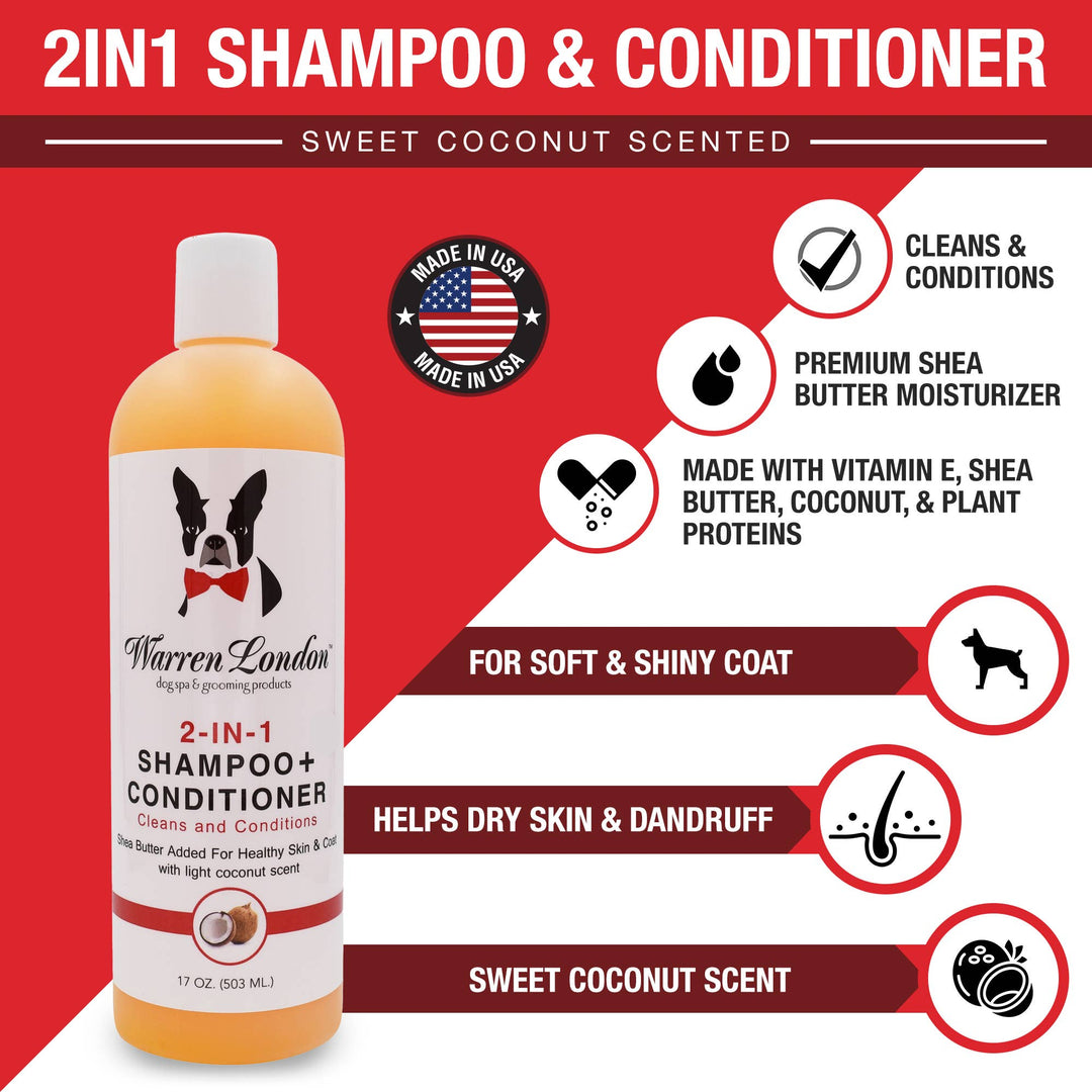 Warren London 2in1 Shampoo + Conditioner 17oz