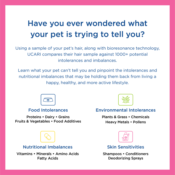 UCARI PET Intolerance Test