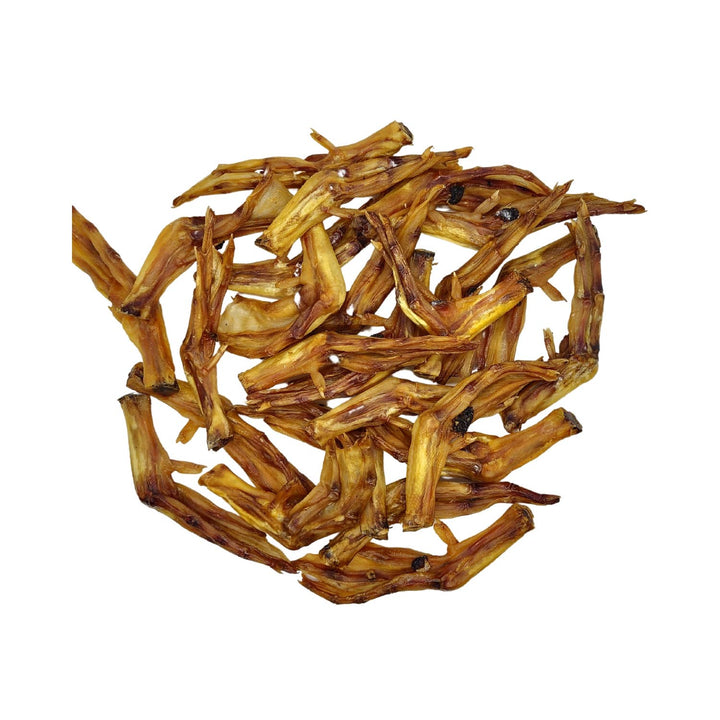 Duck Feet Dog Treats - Single-Ingredient Chews (25/Bag)
