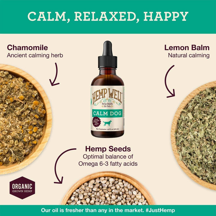 Hemp Well Calm Dog - 2 ounce