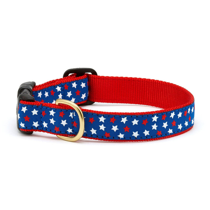 New Stars Dog Collar: XL / Wide
