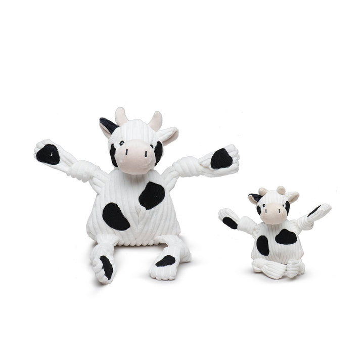 Huggle Hounds Dottie Cow Knottie Plush Large