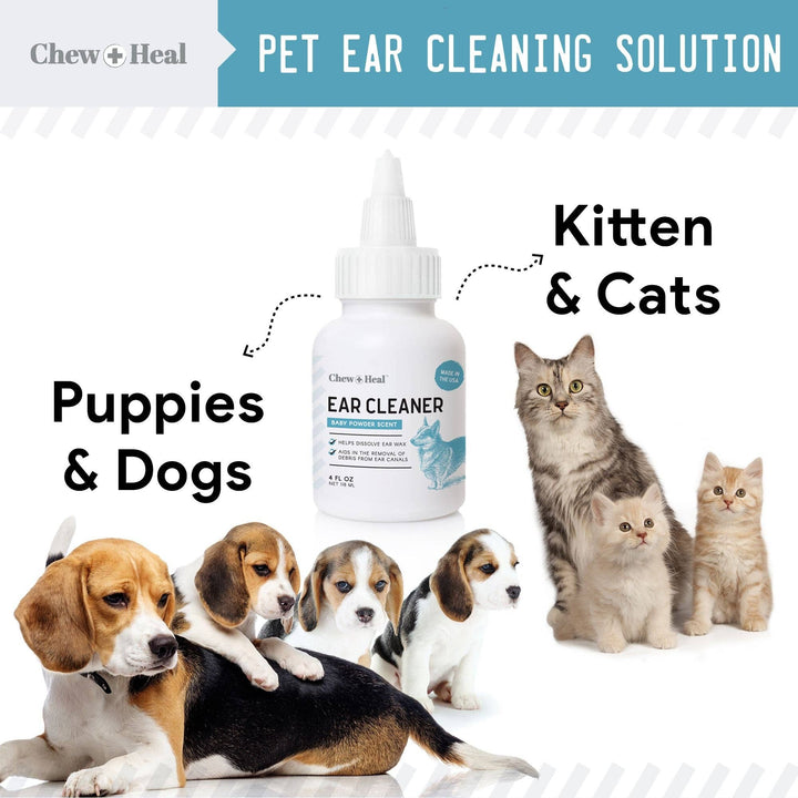 Chew + Heal - Ear Cleaner - 4 floz